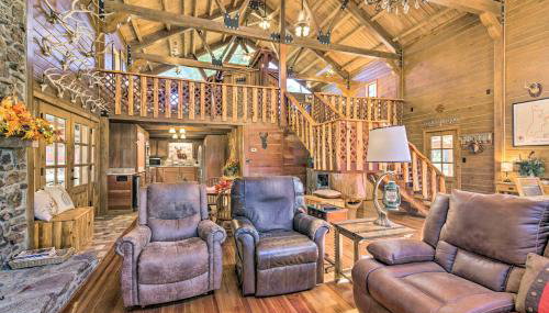 Countryside Cabin Retreat with Outdoor Kitchen! - Foto 5