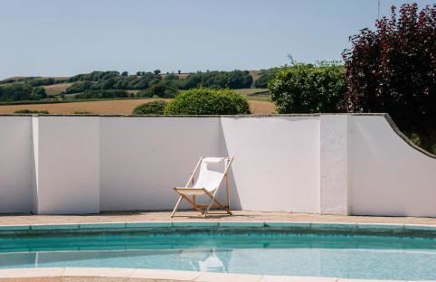 Rookley Farm Lodge Charming Manor Pool House with Heated Pool, Tennis Court & Gardens - Isle of Wight Rural Countryside Escape - Foto 49