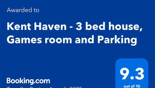 Kent Haven - 3 bed house, Games room and Parking - Foto 2