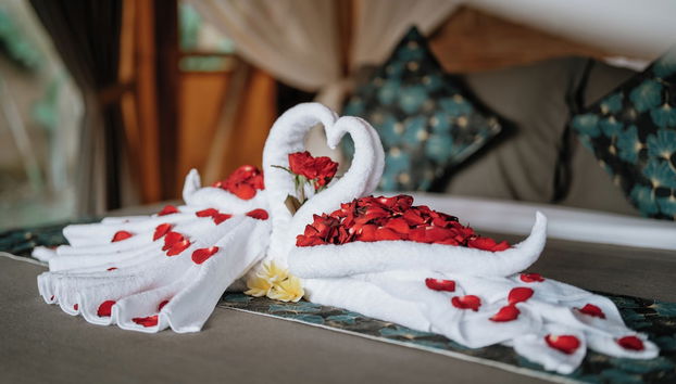 Embrace Ancient Bali at Umah Bali Kuno Villas - Foto 3, Habitación