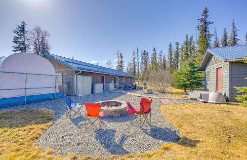 Yard Space with Fire Pit Kenai Getaway! - Foto 24