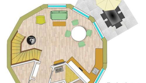 Südkugel - Kugelhaus in ökologischer Bauweise am Tollensesee - Foto 2