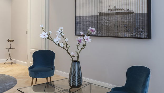 Sala de estar do lobby