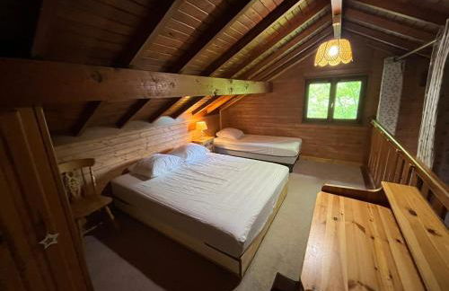 Chalet entier, vue panoramique, ruisseau et sauna. - Foto 42