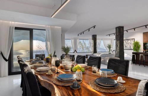 Mykonos Town Black Villa with Cave Heated Pool - Foto 43