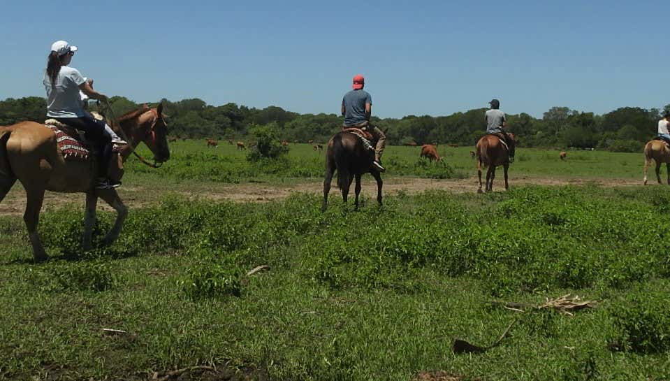 Paseo a caballo por la estancia San Rafael