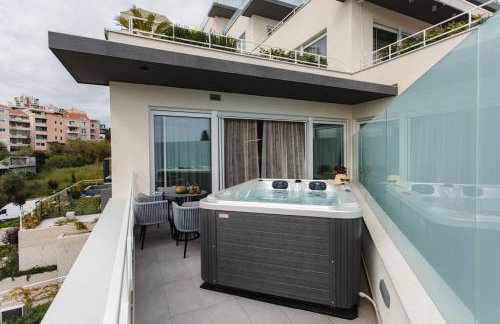 Beach front apt Maal, private spa & parking - Foto 26