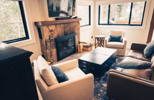 Luxury Mountain Cabin with Views, Hot Tub, Fireplace - Foto 5