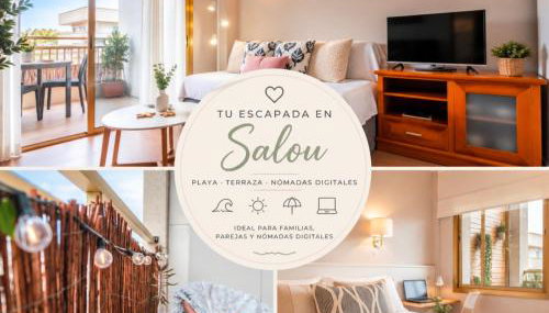 Salou - Fast WiFi -Near Beach- Remote Work - Foto 1