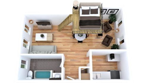 Le Chaudron d'Or - 41m2 - Hyper Centre - Mezzanine - Clim - WIFI HD - Foto 3