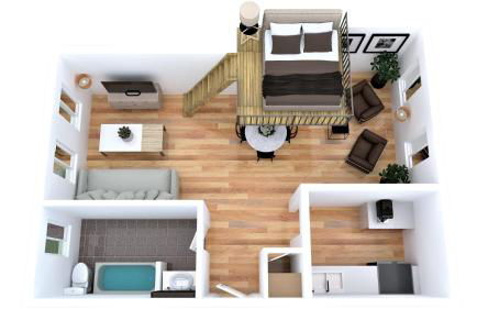 Le Chaudron d'Or - 41m2 - Hyper Centre - Mezzanine - Clim - WIFI HD - Foto 3