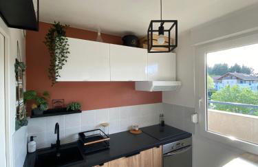 Duplex bohème et lumineux avec balcon, proche Lyon - Foto 11