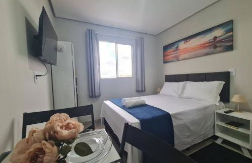 Kitnet304 centro,c linda vista janela, tv smart - Foto 22