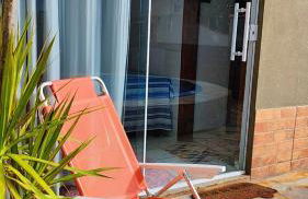 Casa Espaço Sara Piscina com total privacidade, área gourmet completa com churrasqueira fogão a lenha, a 5min do centro e do parque das águas - Foto 45