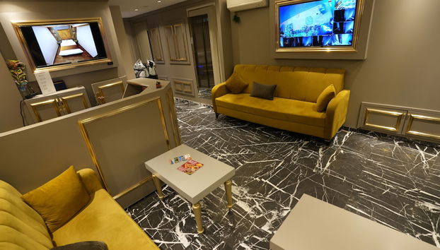 Sitzecke in der Lobby