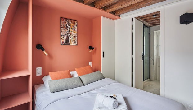 Charming Studio Center of Paris-montorgueil - Foto 2, Habitación