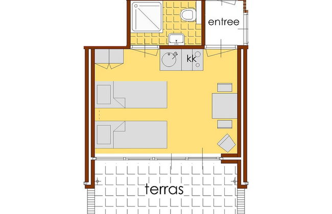 Apartment in De Koog With Free Parking - Foto 8