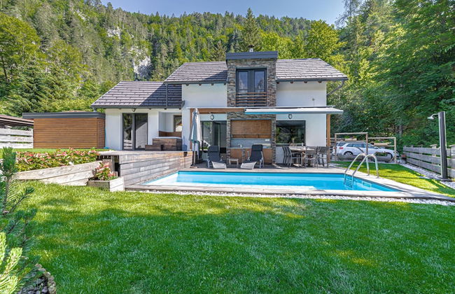 Pool Villa Katja Kranjska Gora - Foto 9