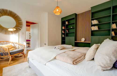 Beheizter Whirlpool und Panoramafenster vom Bett ins Grüne! - Foto 10