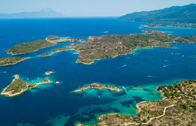 Tour de um dia de Tessalónica: Cruzeiro Lagoa Azul e Ilha Diaporos - Foto 10