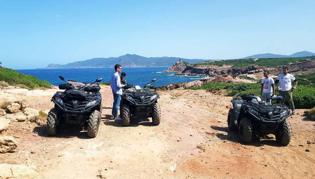 Una sosta per contemplare la vista