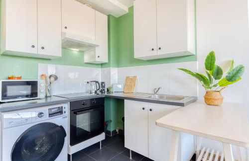 escale-marne fr - City Loft with rooftop view - M8 Tour Eiffel - Parking Gratuit - AC - Climatisation - Free Luggage Storage - Consigne à Bagages Gratuite - 201 - Foto 18