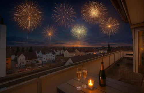 nJoy! Penthouse Filderstadt - Flughafen & Dachterrasse - Foto 27