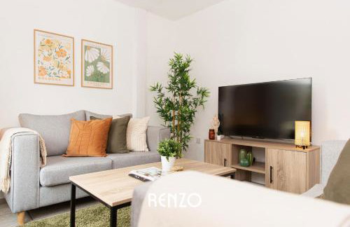 Beautiful and Modern 2-bed Home in Nottingham by Renzo, Free Wi-Fi, Ideal for Contractors - Foto 4