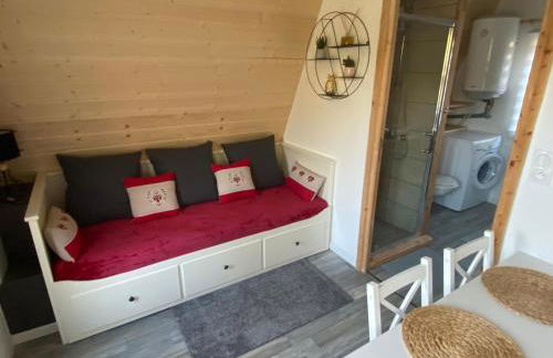 Au-Doux-Altic chalet romantique avec JACUZZI ET SAUNA - Foto 17