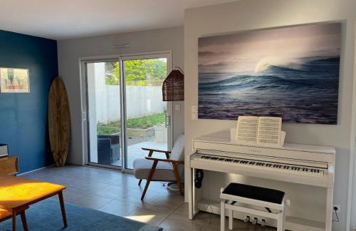 Villa avec jacuzzi proche de la plage, vélo à disposition - Foto 41