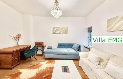 Villa EMG Ferienhaus in Alleinlage mit Privatsee Jacuzzi und Sauna für bis zu 22 Personen bei Osnabrück - Foto 26