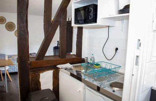 Studio Charmant Confortable TV Centre Ville Louviers - Foto 20