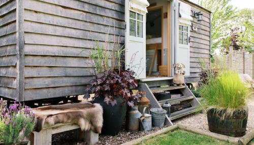 Shepherd's Hut- Hot Tub- Wellness Spa- Wood Burner - Foto 3