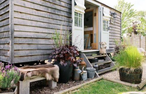 Shepherd's Hut- Hot Tub- Wellness Spa- Wood Burner - Foto 3