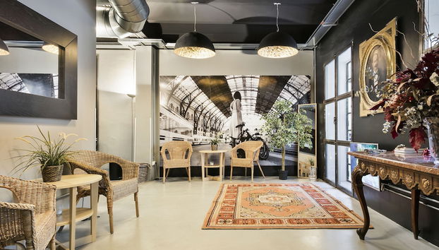 Sala de estar do lobby