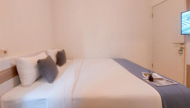 Minimalist and Homey Studio (No Kitchen) Apartment Aeropolis Residence - Foto 4, Habitación