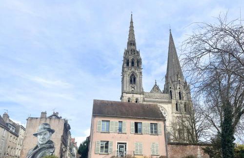 Henri en scène - Charme & Confort en Hypercentre Chartres - Au pied de la Cathédrale - Foto 26