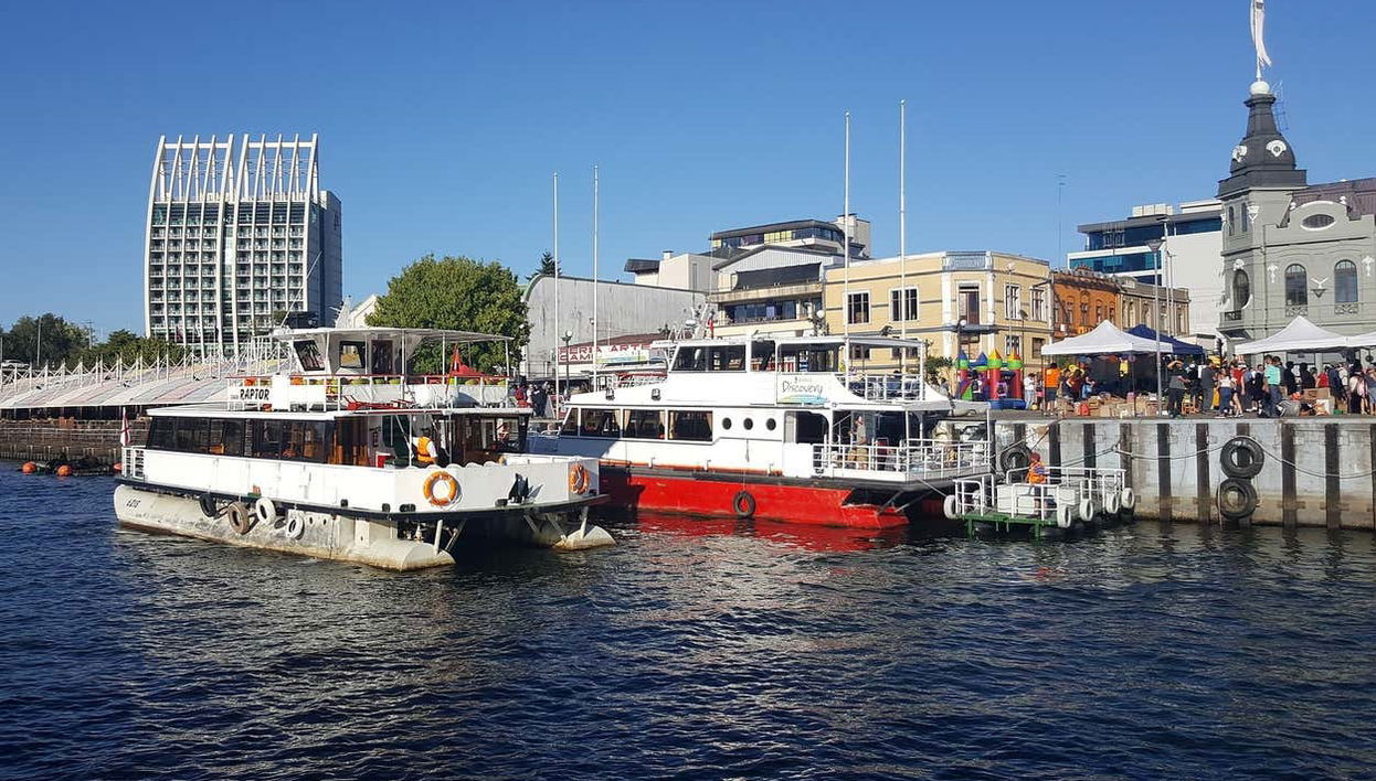 Paisajes del centro de Valdivia
