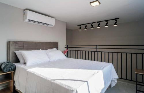 LOFT Maravilhoso SP Expo Aeroporto com AC - Foto 1