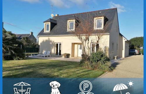 Villa des pontons Maison 5 chambres avec grand jardin clos et belle terrasse séjour spacieux lumineux à 2 kms de la plage d'Arromanches près de Bayeux, Omaha beach - table de ping pong - garage - Foto 1