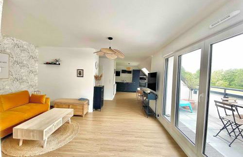 Appartement Vue Château - parking privé - 80m2 - Vaugueux Caen - Photo 1