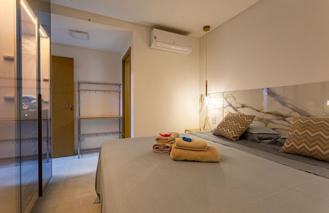 Apto Moderno com Vista Fantástica do Flamboyant - Foto 7