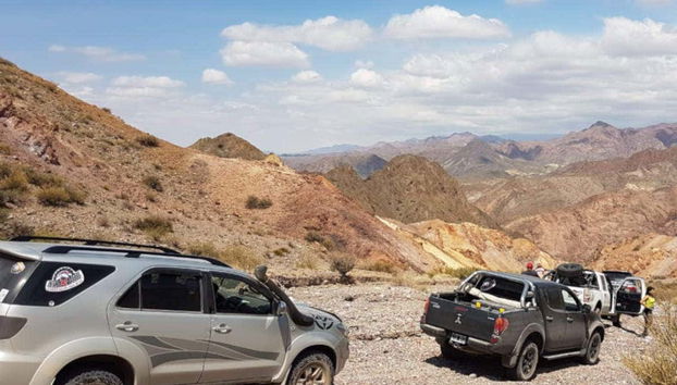 During the jeep tour