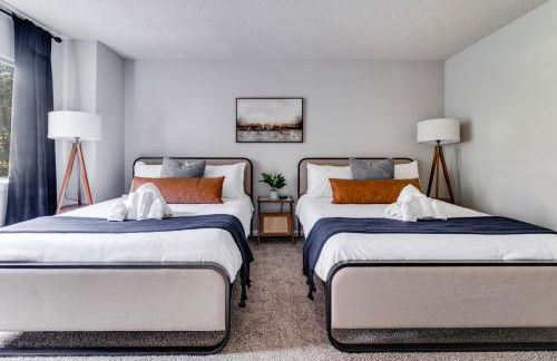 City Luxry Free Parking Sleeps 8 Prime Loc - Foto 33