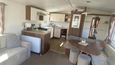 Modern 2017 model Delta Sienna static caravan in Clarach Bay - Foto 2