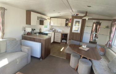 Modern 2017 model Delta Sienna static caravan in Clarach Bay - Foto 2