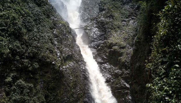 La segunda cascada más alta de Colombia