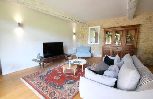 superb prestigious mas with pool in the countryside of caumont sur durance, close to avignon, sleeps 8 - Foto 29