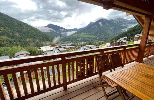 Dans résidence neuve LE SNOW ROC sur les pistes, appartement 8 personnes 2 chambres et coin montagne avec Terrasse WIFI et SAUNA - Photo 27