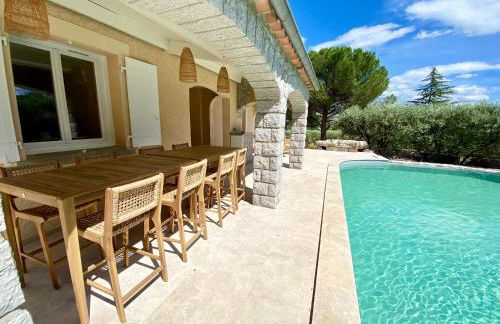 Maison pour 12p, piscine à débordement chauffée d'avril à octobre inclus - Foto 8